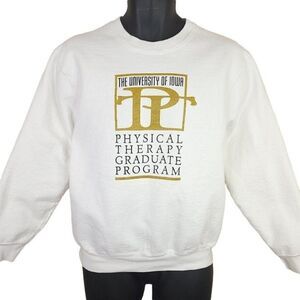 Iowa Hawkeyes Sweatshirt Vintage 90s Physical Therapy Graduate Program